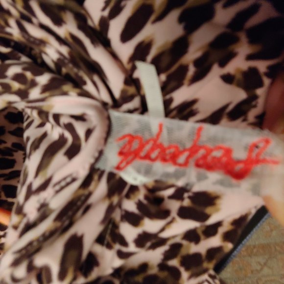 Free People Leopard  mini dress size small - Picture 9 of 10